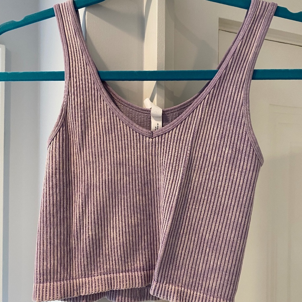 Distress Style Crop Top